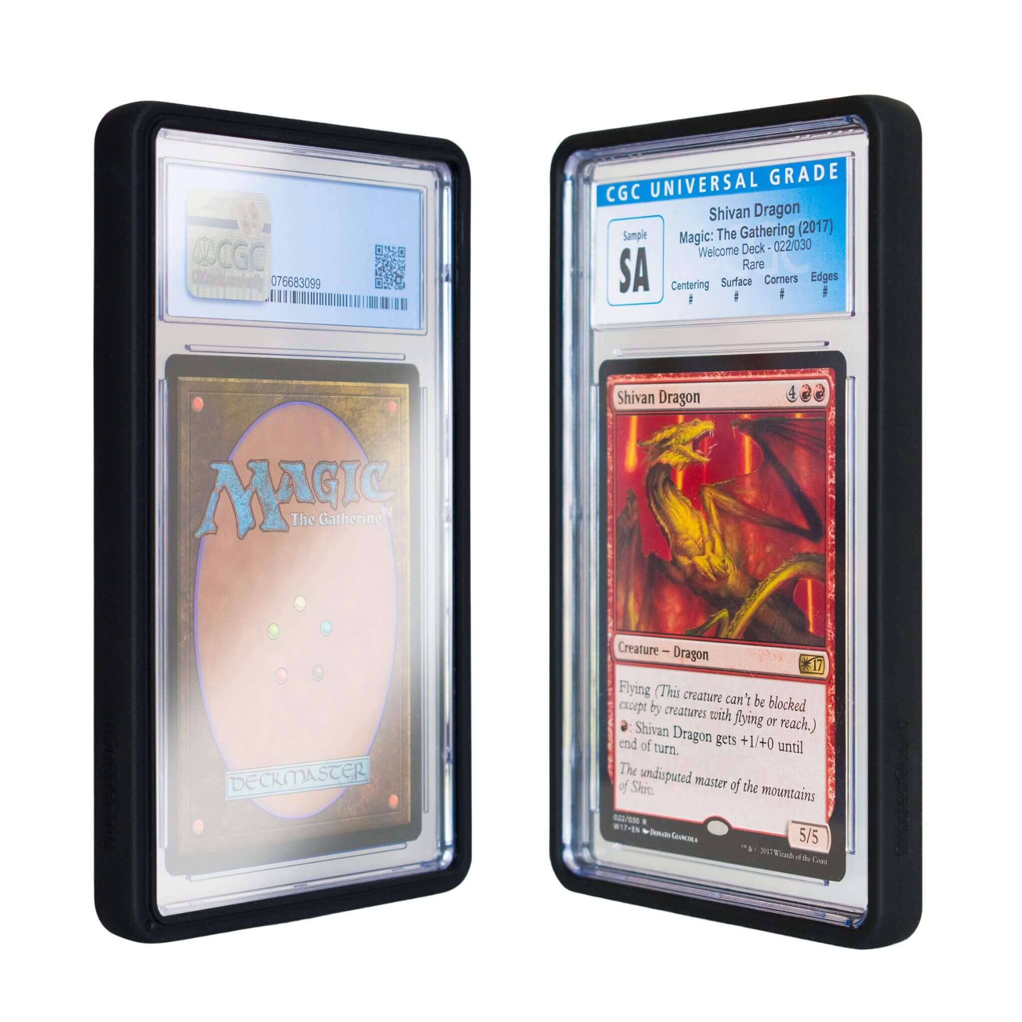 GradedGuard Protective Case CGC Front View Color Black