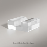 Phantom Display Nano case shown with GradedGuard protective case compatibility note