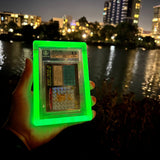 Phantom Display Graded Card Case Glow In The Dark for BGS in hand outside