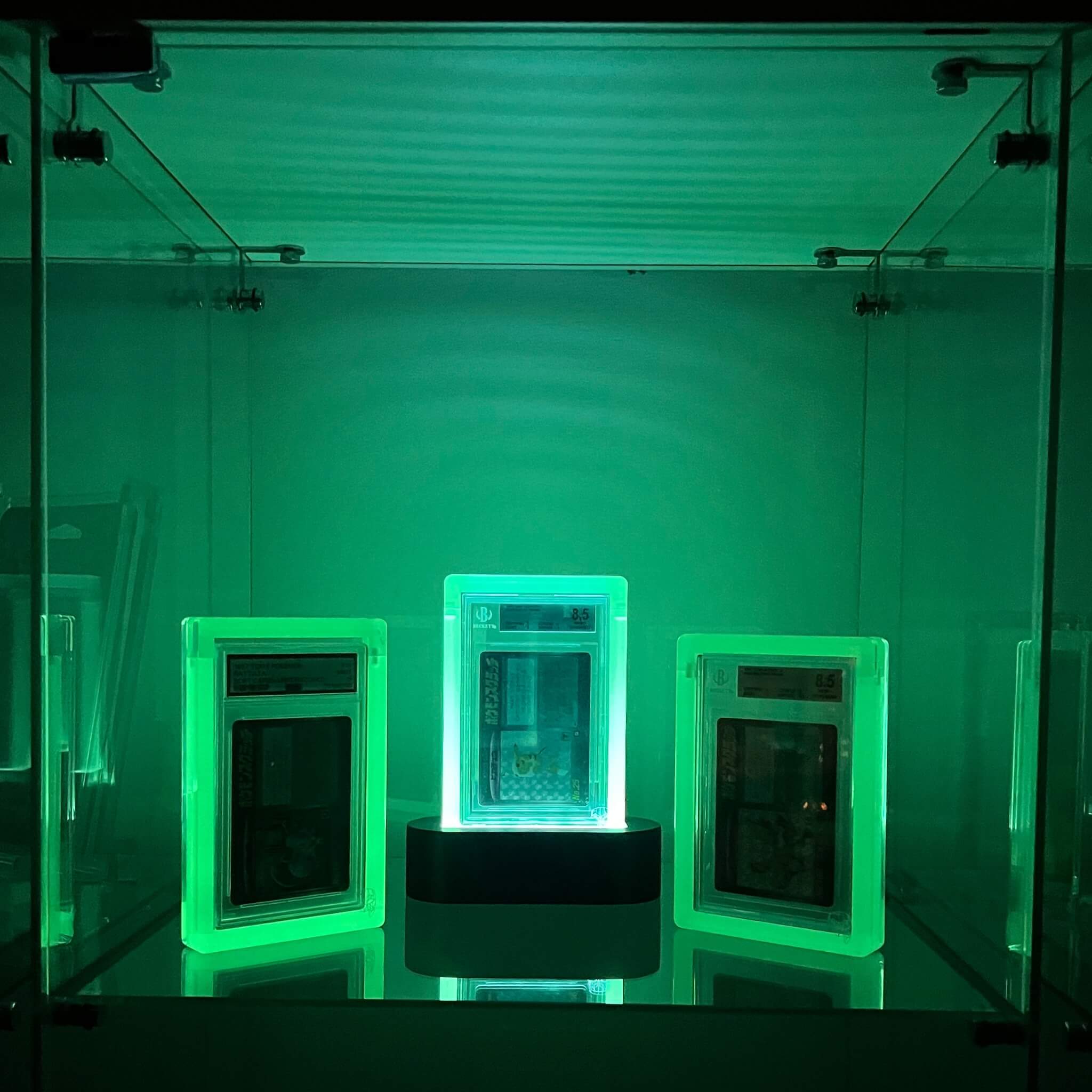 Phantom Ghost Glow in the Dark Light Base Charger illuminating base