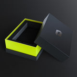 Phantom Display Ultra luxury two-card display with UV-protective acrylic and premium foam cushioning