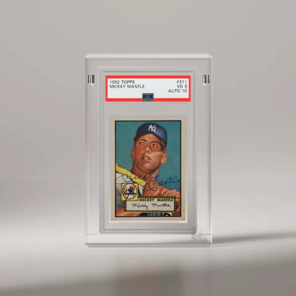Phantom Ultra Prism display with a graded card