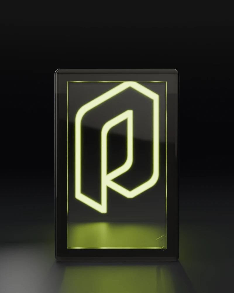 Ultra (Color) acrylic card display, 360 degree view