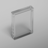 Prism display case by Phantom Display for graded card protection and display. This high-quality acrylic display ensures both protection and elegant showcasing for collectible cards. Ideal for collectors seeking premium card display solutions with UV protection and scratch resistance. #style_prism