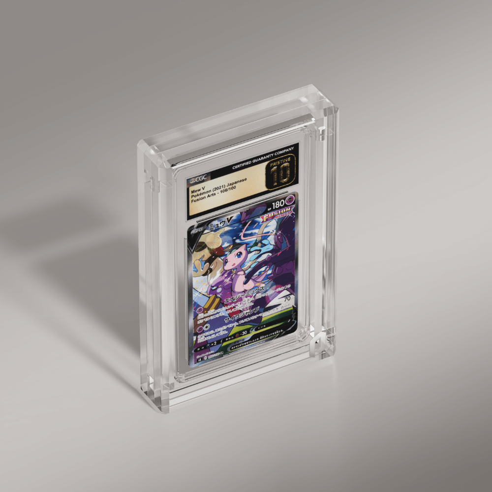 panoply graded card case Ultra Thick Display Pennzoni display case arrives fully assembled Panopply SLAB ARMOR 2 &