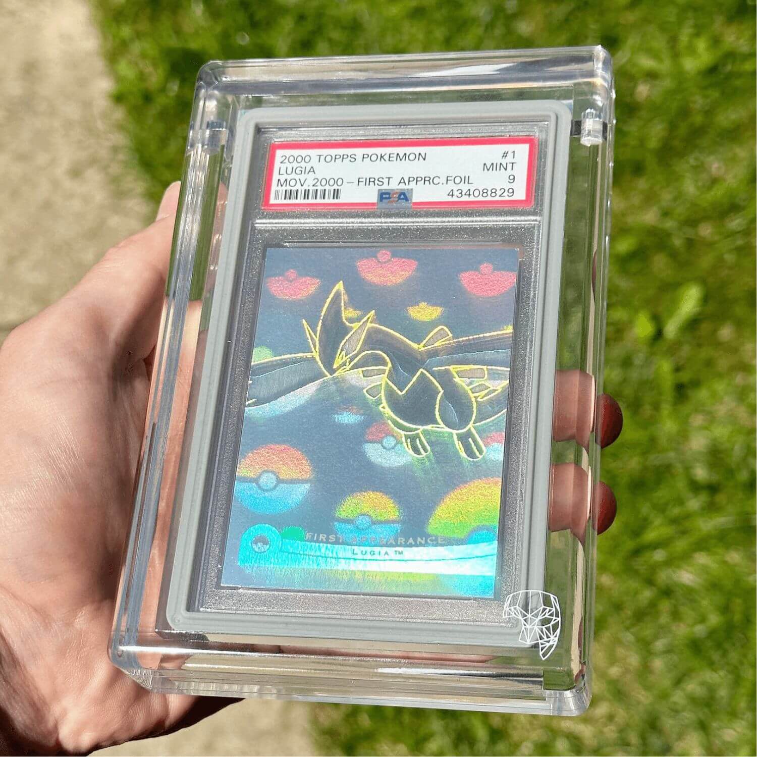 First Appearance Lugia In Phantom Display Held In Hand