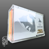Pokemon Charizard Ultra Premium Collection magnetic acrylic protective case with crystal clear acrylic, with 99.6% UV resistant coating to protect against sun damage and fading.