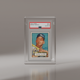 phantom display uv protective case premium graded psa mickey mantle slab baseball card front view #authenticator_psa/cgc