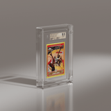 phantom display uv protective case premium graded bgs beckett lebron james topps chrome refractor card front angle view #authenticator_bgs