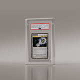 Nano acrylic display case for PSA graded Pokémon cards, featuring durable design and UV protection for high-value collectibles.