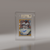 phantom display premium graded card case UV protection bgs bowman baseball slab beckett gem mint front view #authenticator_bgs