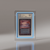 BGS graded Underground Sea Magic the Gathering card displayed in a Phantom Display case with GradedGuard frame. #authenticator_bgs