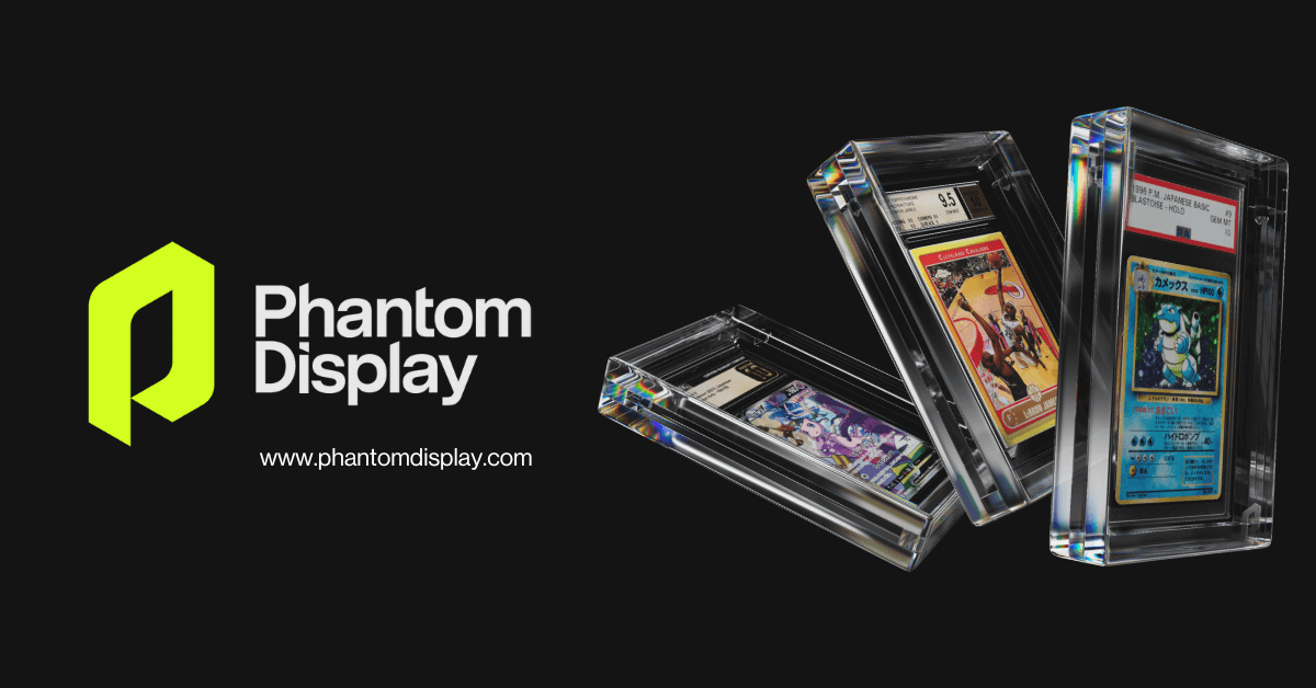 Phantom Display | Graded Card Display Cases | PSA, BGS, CGC