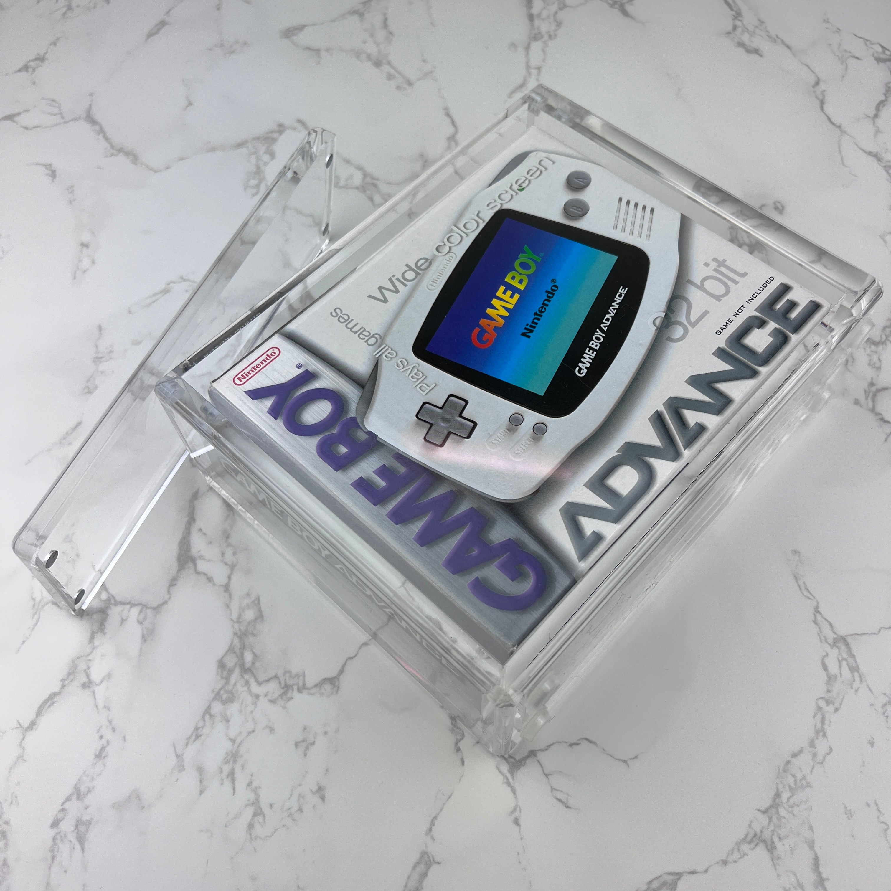 Gameboy color store display case