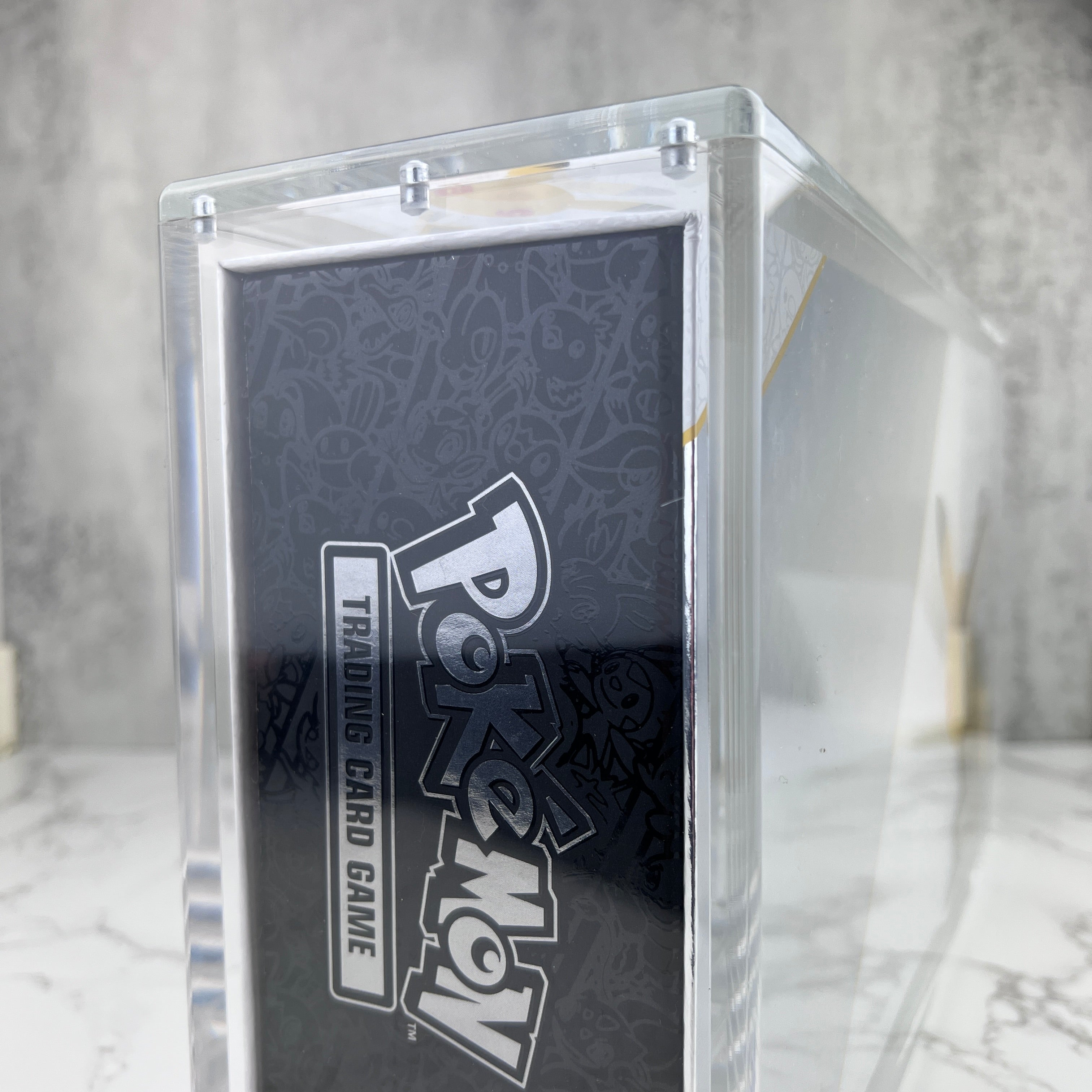 Pokemon Ultra Premium Collection Box magnetic acrylic protective case. Crystal clear acrylic, with UV resistance. 